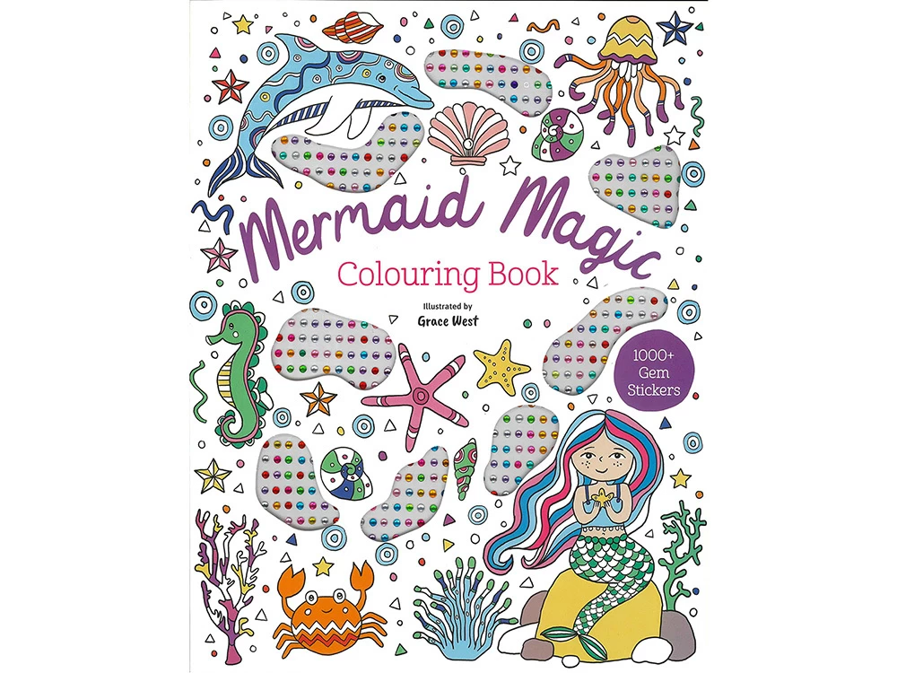 Mermaid Magic Colouring Book 3 Mermaid Magic Colouring Book