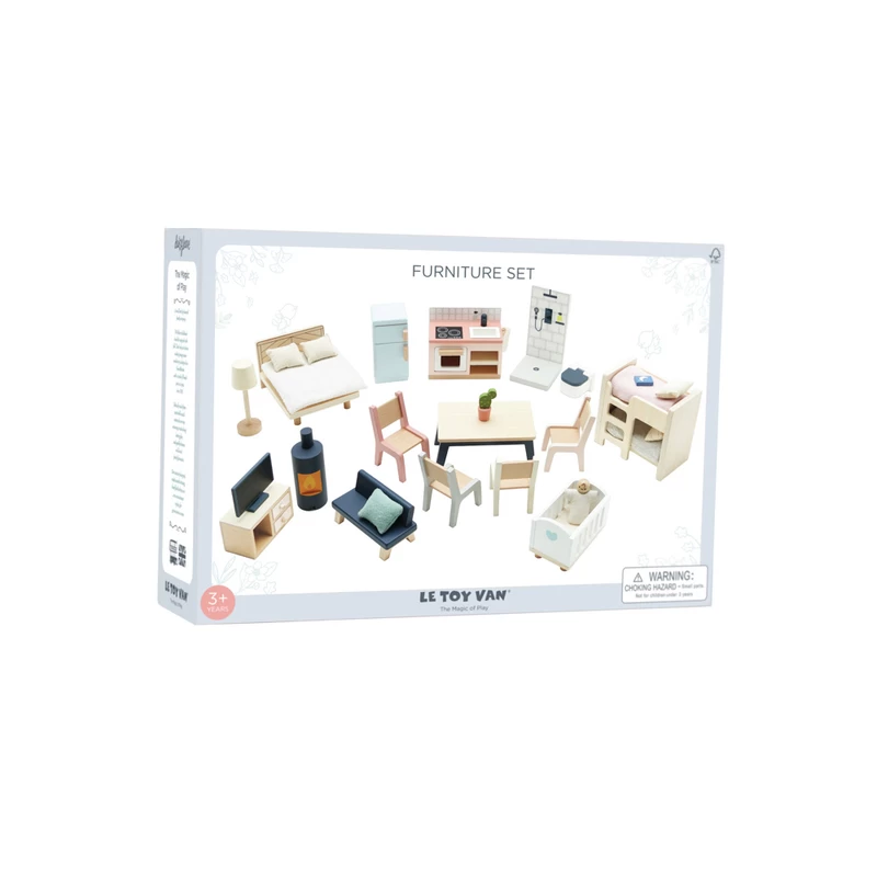Le Toy Van Daisylane 37pc Starter Furniture Set 3 Le Toy Van Daisylane 37pc Starter Furniture Set