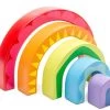 Le Toy Van Petilou Rainbow Tunnel Wooden Toy -Trendy Toy Store LEPL107