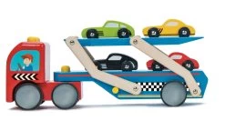 Le Toy Van Race Car Transporter Set