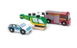 Le Toy Van Emergency Vehicles Set