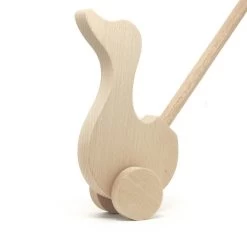 Loch Ness Toys - Bridget The Goose Push Along