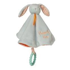 Manhattan Toy Co. Hippity Hop Blue Bunny Blankie