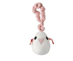 Maud N Lil Organic Baby Soft Toy Bird - Tweet Pink