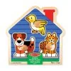 Melissa & Doug - House Pets Jumbo Knob Puzzle -Trendy Toy Store MND2055