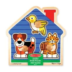 Melissa & Doug - House Pets Jumbo Knob Puzzle