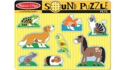 Melissa & Doug - Pets Sound Puzzle 8pc