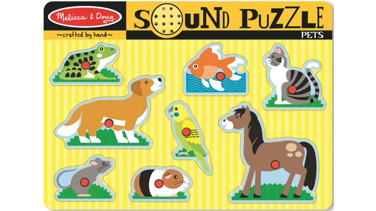 Melissa & Doug - Pets Sound Puzzle 8pc 3 Melissa & Doug - Pets Sound Puzzle 8pc