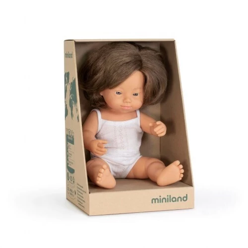 Miniland Doll - Caucasian Girl With Down Syndrome 38cm | Anatomically Correct Baby Doll 3 Miniland Doll - Caucasian Girl With Down Syndrome 38cm | Anatomically Correct Baby Doll