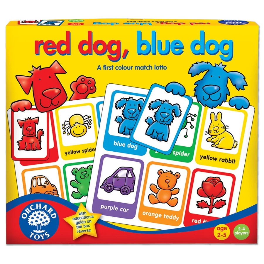 Orchard Toys - Red Dog Blue Dog Lotto Game 3 Orchard Toys - Red Dog Blue Dog Lotto Game