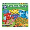 Orchard Toys - One Dog, Ten Frogs Game 1 Orchard Toys - One Dog, Ten Frogs Game -Trendy Toy Store OC066N