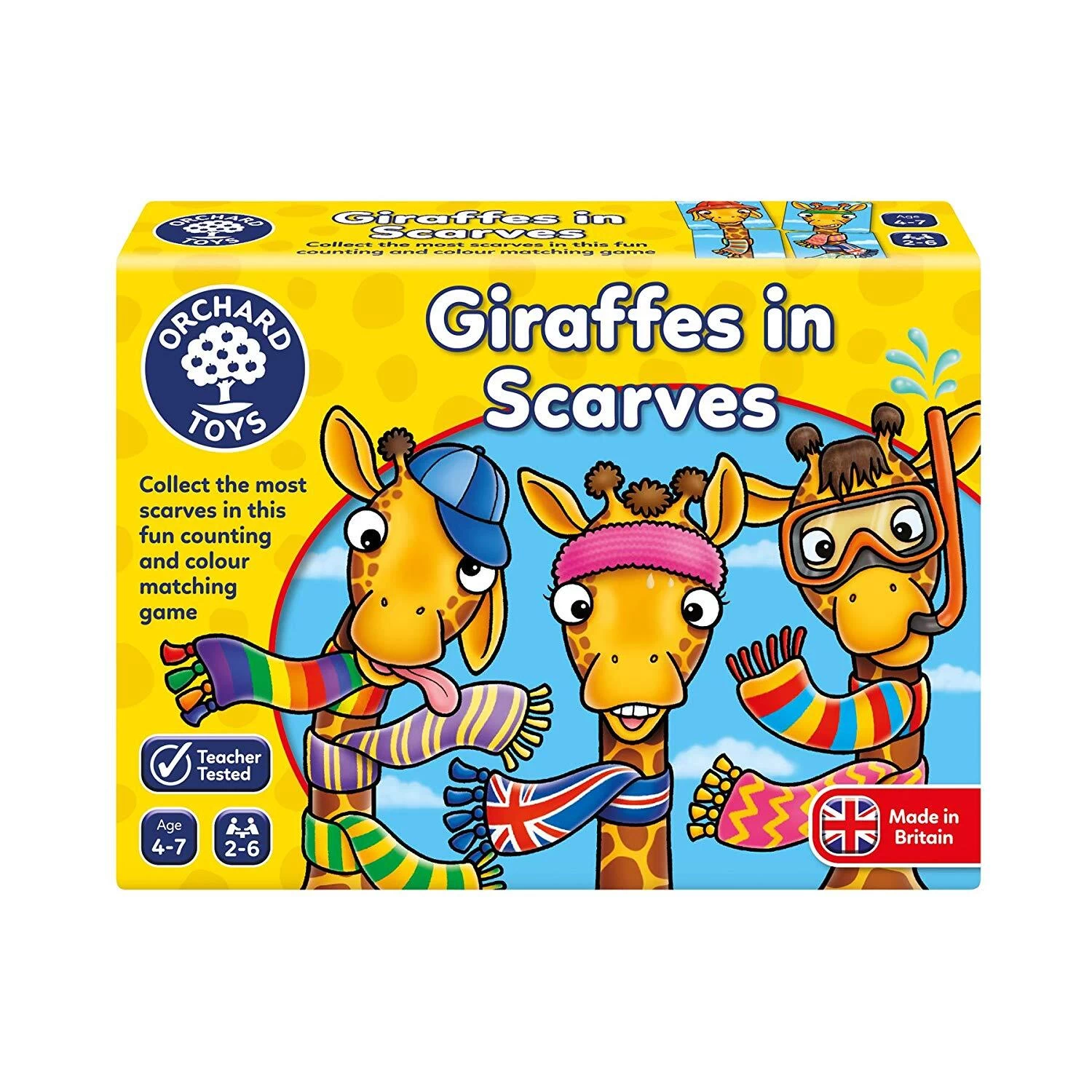 Orchard Toys - Giraffes In Scarves Game 3 Orchard Toys - Giraffes In Scarves Game