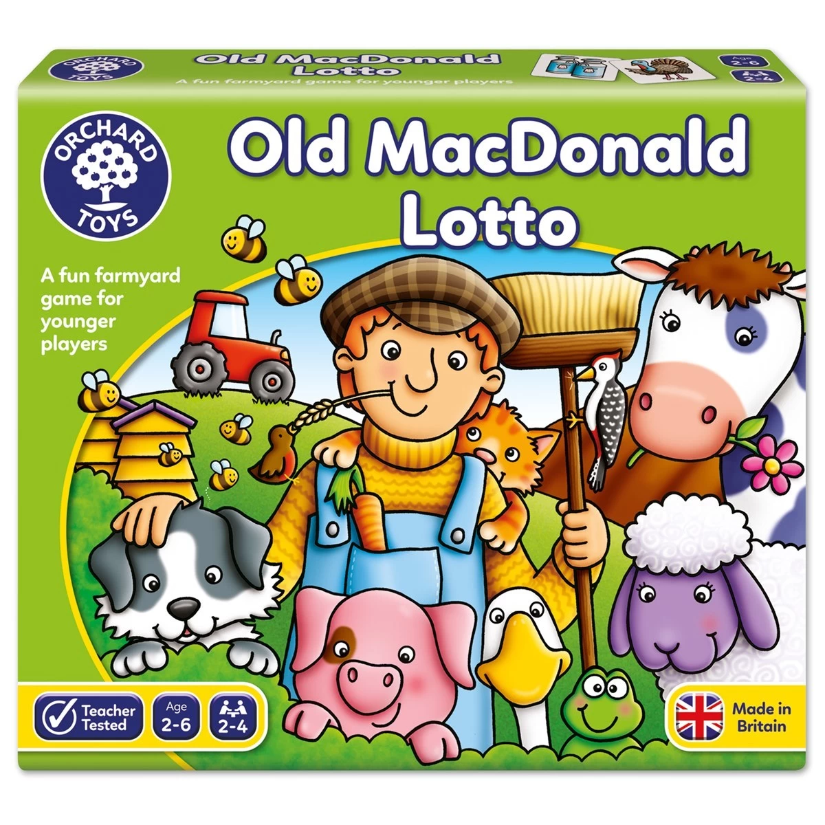 Orchard Toys - Old Macdonald Lotto Game 3 Orchard Toys - Old Macdonald Lotto Game