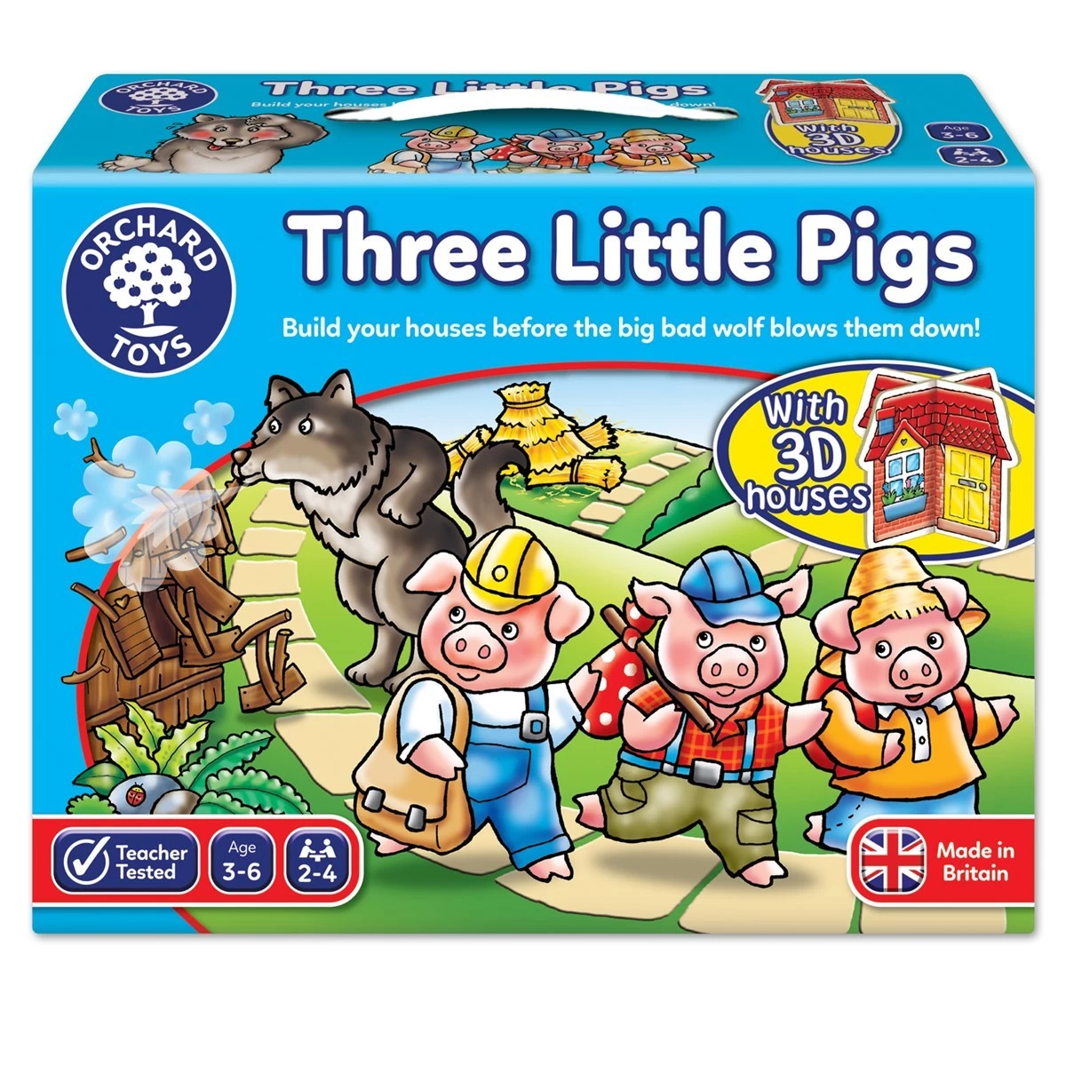 Orchard Toys - Three Little Pigs Game 3 Orchard Toys - Three Little Pigs Game