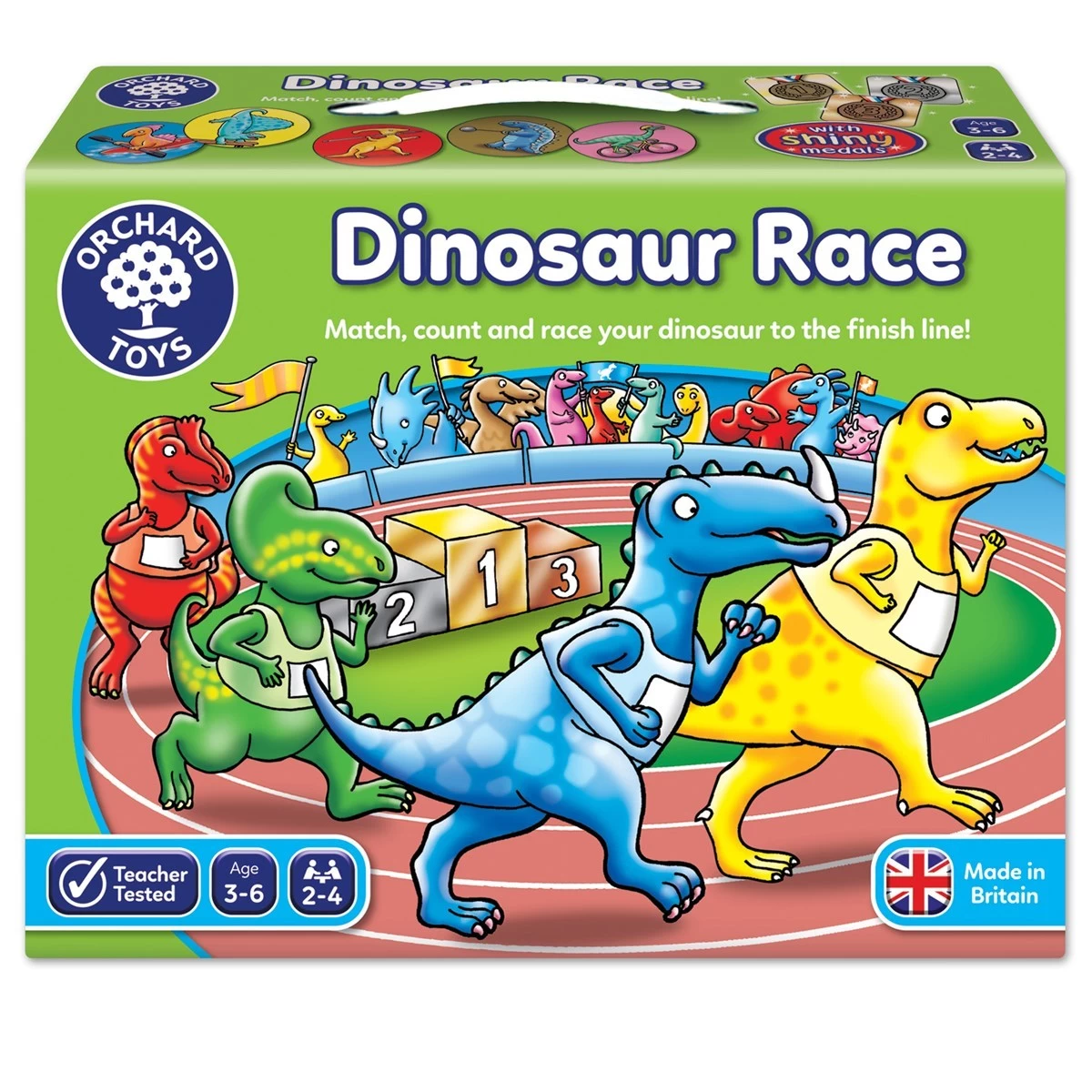 Orchard Toys - Dinosaur Race Board Game 3 Orchard Toys - Dinosaur Race Board Game