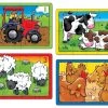Orchard Toys - Farm 4 In A Box Jigsaw Puzzle 4, 6, 8 & 12pc -Trendy Toy Store OC209
