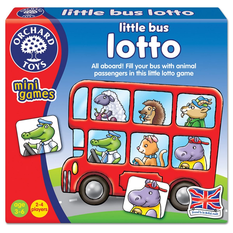 Orchard Toys Little Bus Lotto Mini Game 3 Orchard Toys Little Bus Lotto Mini Game
