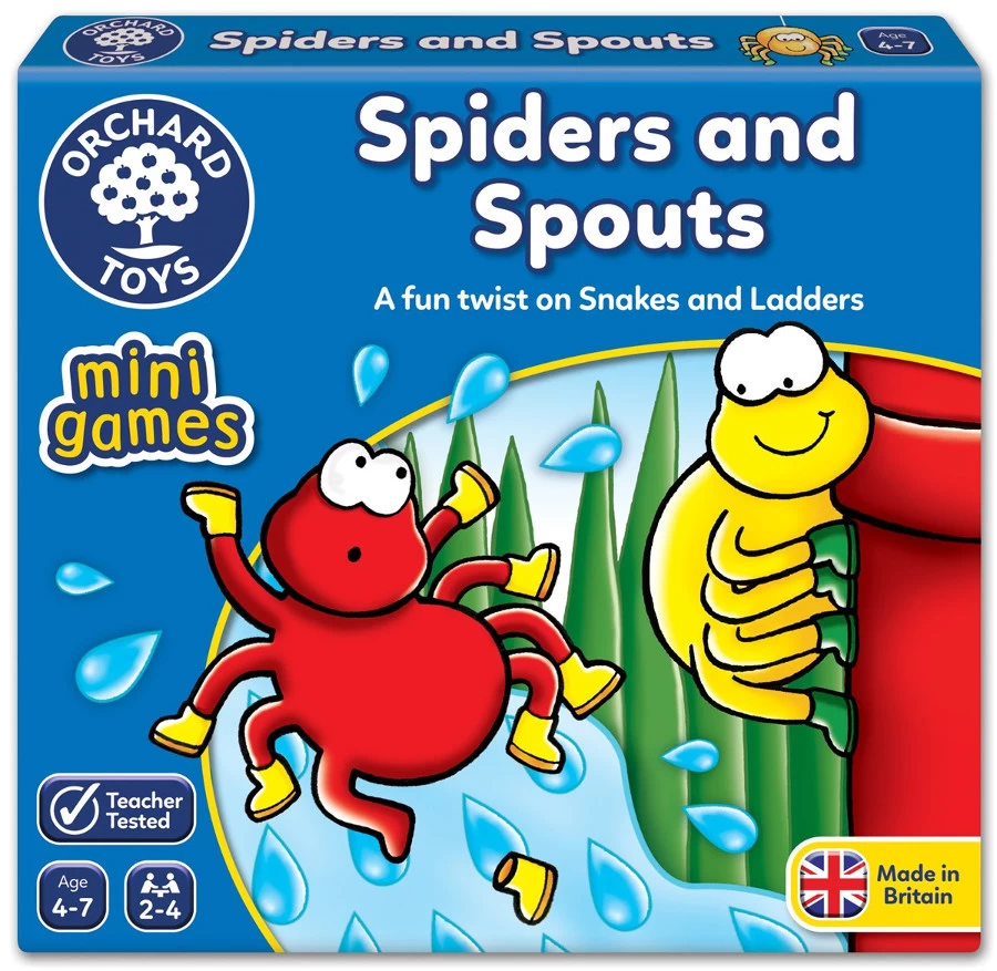Orchard Toys Spiders And Spouts - Mini Game 3 Orchard Toys Spiders And Spouts - Mini Game
