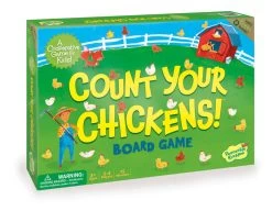 Peaceable Kingdom Count Your Chickens Board Game