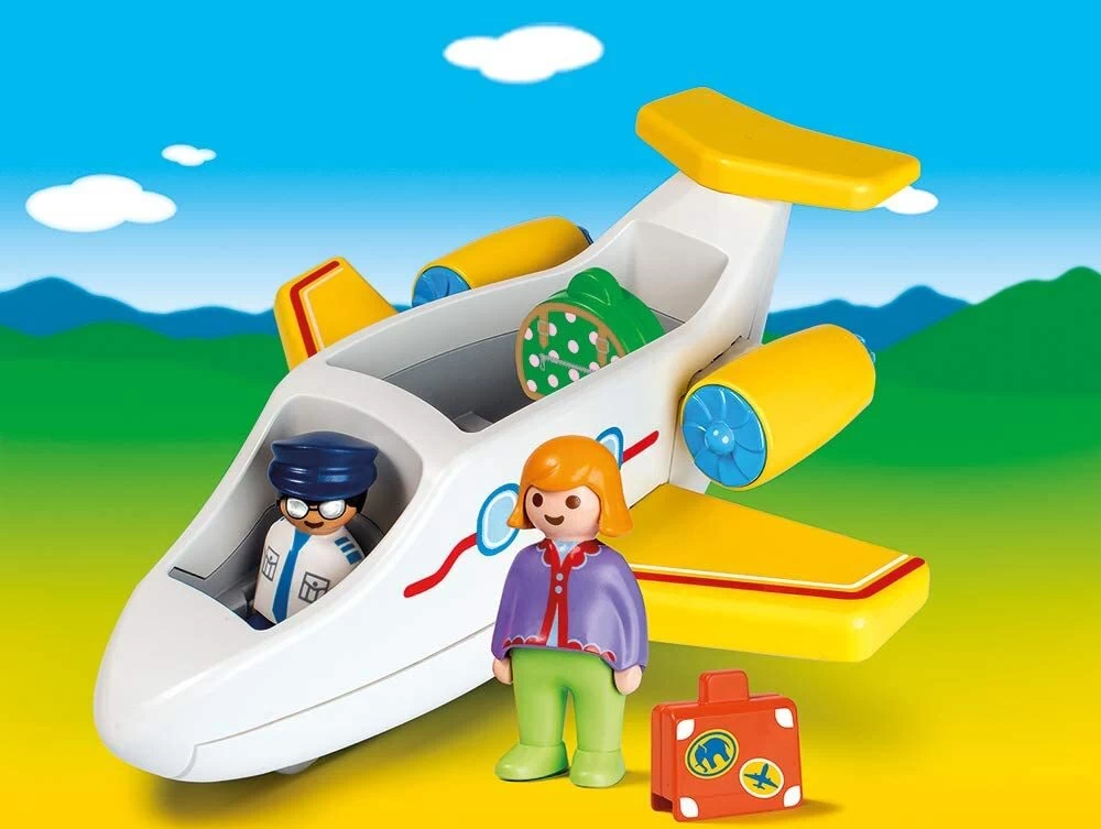 Playmobil 1.2.3 | Plane With Passenger 3 Playmobil 1.2.3 | Plane With Passenger