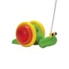 Plan Toys - Pull-Along Snail -Trendy Toy Store PT5108