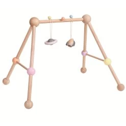 Plan Toys PlanToys Wooden Play Gym | Pastel