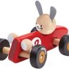Plan Toys PlanToys - Rabbit Wooden Racing Car -Trendy Toy Store PT5704