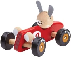Plan Toys PlanToys - Rabbit Wooden Racing Car