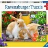 Ravensburger - Guinea Pigs & Bunnies 2x12pc Jigsaw Puzzle -Trendy Toy Store RB05144 1