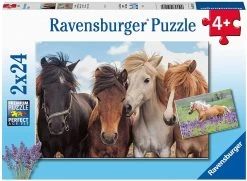 Ravensburger - Horse Friends 2x24pc Jigsaw Puzzle