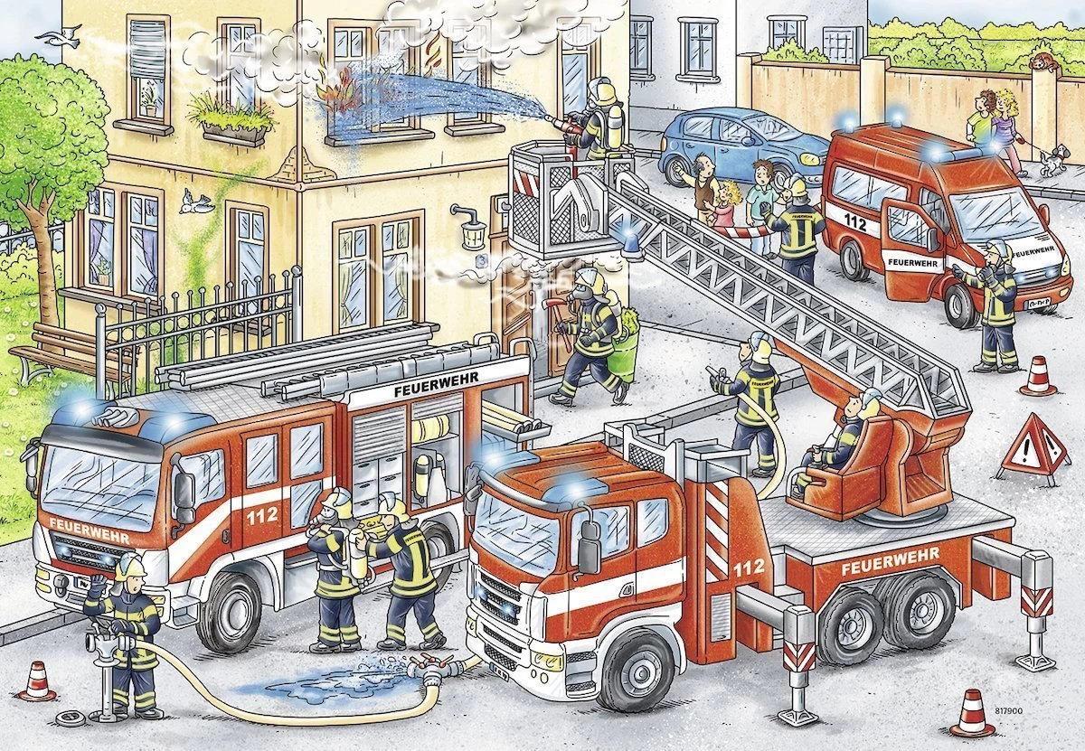 Ravensburger - Heroes In Action Jigsaw Puzzle 2x24pc 3 Ravensburger - Heroes In Action Jigsaw Puzzle 2x24pc