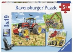 Ravensburger Giant Vehicles Jigsaw Puzzle 3x49pc