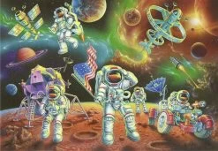 Ravensburger Moon Landing Jigsaw Puzzle 35pc