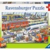 Ravensburger Busy Train Station Jigsaw Puzzle 2x24pc