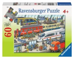 Ravensburger Railway Station Jigsaw Puzzle 60pc
