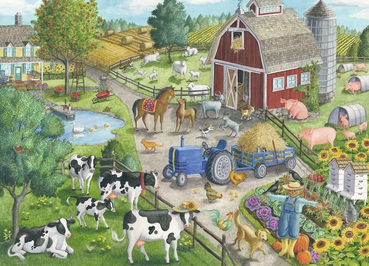 Ravensburger - Home On The Range Jigsaw Puzzle 60pc