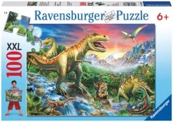 Ravensburger Time Of The Dinosaurs Jigsaw Puzzle 100pc