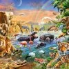 Ravensburger Savannah Jungle Waterhole Jigsaw Puzzle 100pc -Trendy Toy Store RB12910 2