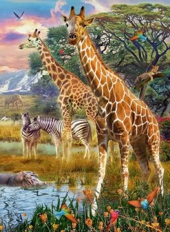 Ravensburger - Giraffes In Africa 150pc Jigsaw Puzzle
