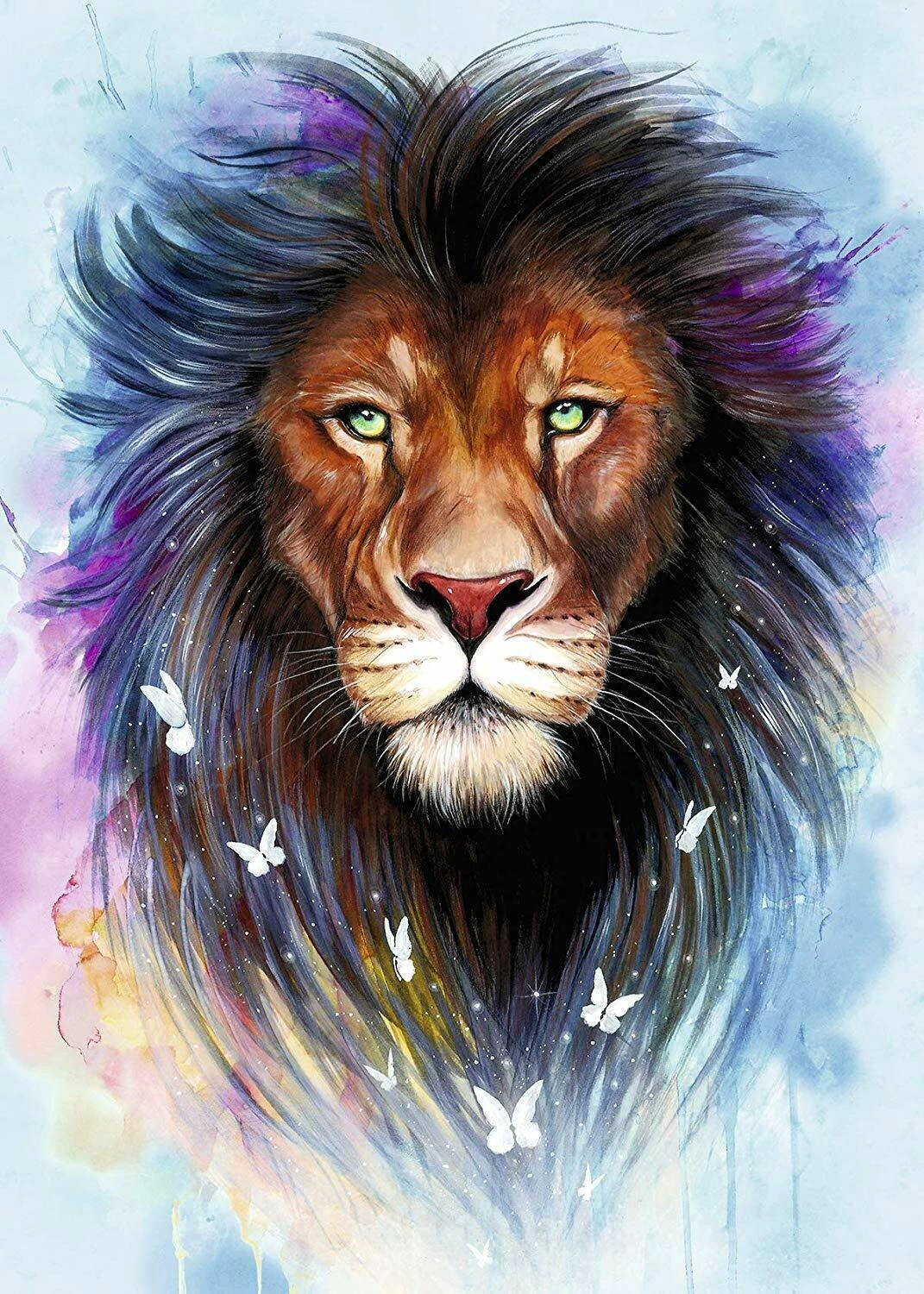 Ravensburger Majestic Lion Jigsaw Puzzle 1000pc 3 Ravensburger Majestic Lion Jigsaw Puzzle 1000pc