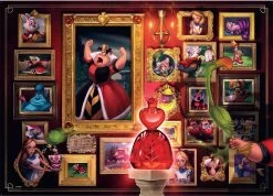 Ravensburger Disney Villainous | Queen Of Hearts Jigsaw Puzzle 1000pc