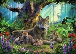 Ravensburger Wolves In The Forest Jigsaw Puzzle 1000pc
