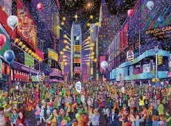 Ravensburger New Years In Times Square Jigsaw Puzzle 500pc