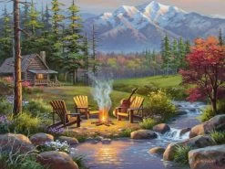Ravensburger Riverside Livingroom Jigsaw Puzzle 750pc