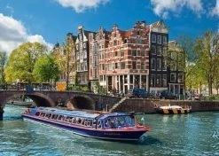 Ravensburger Canal Tour In Amsterdam Jigsaw Puzzle 1000pc