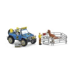 Schleich - Off-Road Vehicle With Dino Outpost