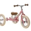 TryBike Steel 2in1 Vintage Pink & Cream -Trendy Toy Store TB6143