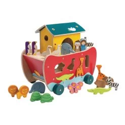 Tender Leaf Toys Tender Leaf Noah's Shape Sorter Ark