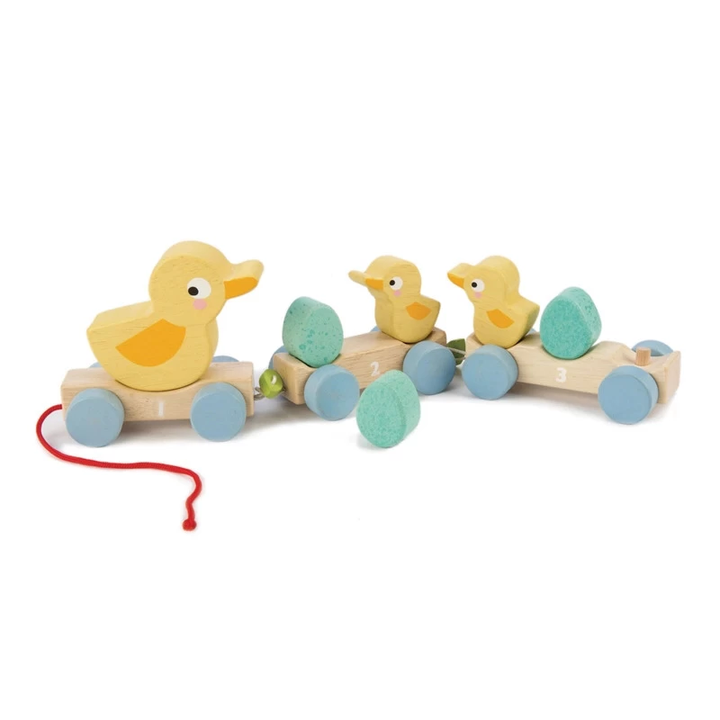 Tender Leaf Toys Tender Leaf Wooden Pull Along Ducks 3 Tender Leaf Toys Tender Leaf Wooden Pull Along Ducks