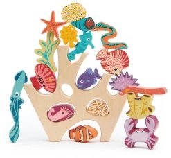 Tender Leaf Toys Tender Leaf Stacking Coral Reef